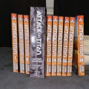 Attack on Titan manga in mint condition, paid $130, asking $125